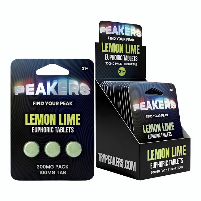 PEAKERS EUPHORIC NOOTROPICS 100MG PER TABLET 3CT/10PK
