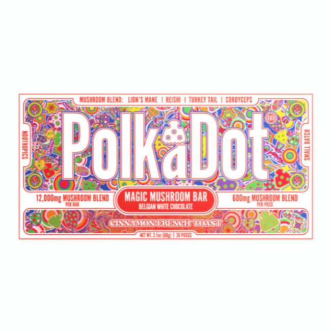 POLK A DOT MAGIC BLEND MUSHROOM 12,000MG CHOCOLATE BAR 10CT/ BOX