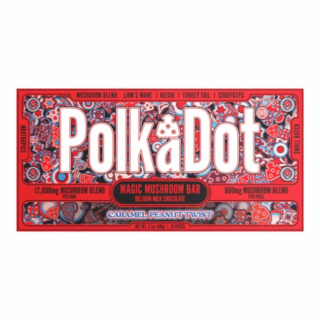 POLK A DOT MAGIC BLEND MUSHROOM 12,000MG CHOCOLATE BAR 10CT/ BOX