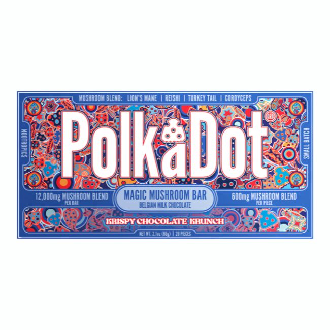POLK A DOT MAGIC BLEND MUSHROOM 12,000MG CHOCOLATE BAR 10CT/ BOX