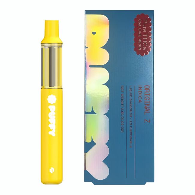 PUFFY PURE THCA 65A LIVE RESIN LIQUID DIAMONDS 2GM DISPO 5CT/ BOX