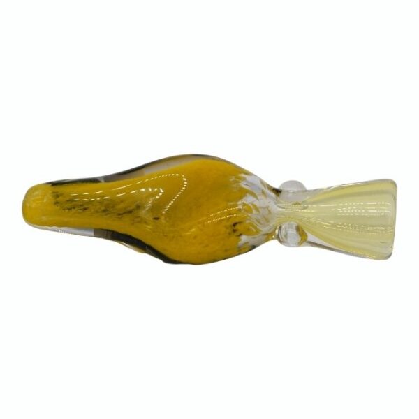 GLASS 3 INCH DICORE FRYUT DOUBLIC DESIGN CHILLUM