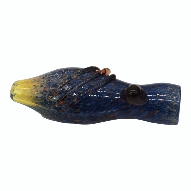 GLASS 3 INCH DICORE FRYUT DOUBLIC DESIGN CHILLUM