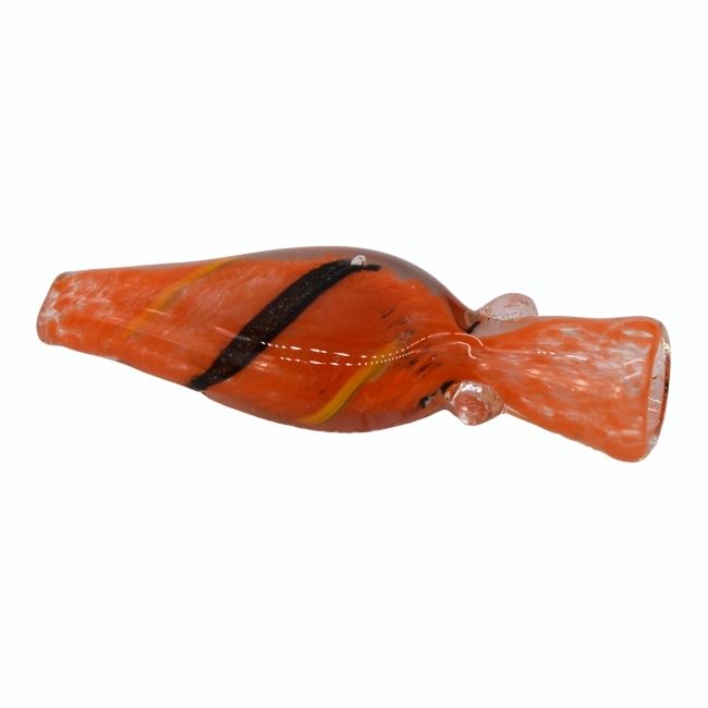 GLASS 3 INCH DICORE FRYUT DOUBLIC DESIGN CHILLUM