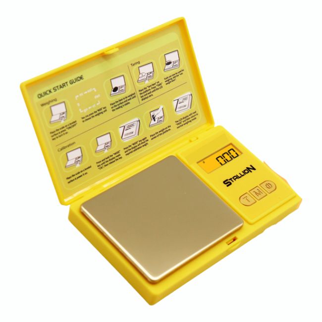 STALLION MX PRO-501 DIGITAL POCKET SCALE (500 X 0.01G)