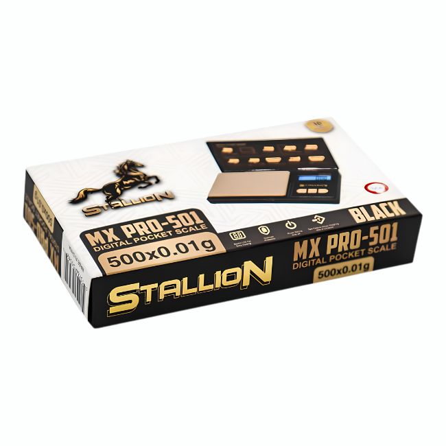 STALLION MX PRO-501 DIGITAL POCKET SCALE (500 X 0.01G)