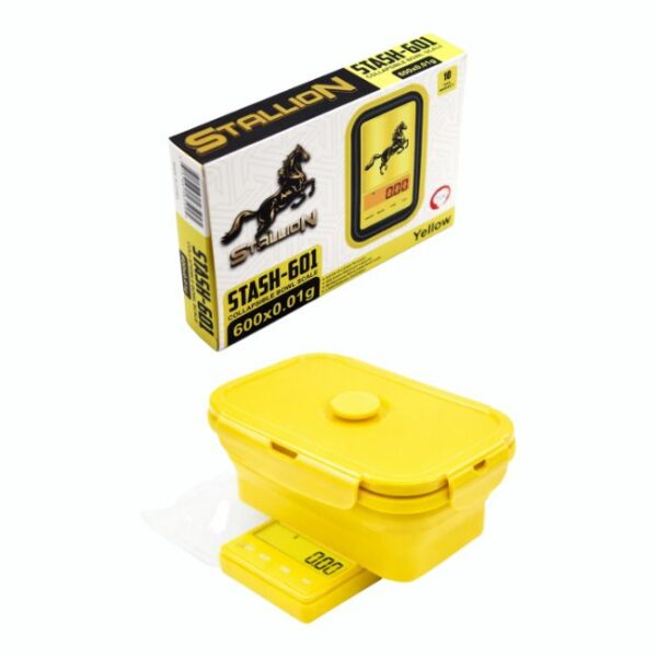 STALLION STASH-601 COLLAPSIBLE BOWL SCALE (600 X 0.01G)