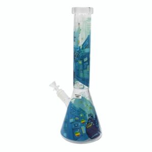 16” COLOR FULL BEAKER WATER PIPE 16'' COLOR FULL BEAKER WATER PIPE