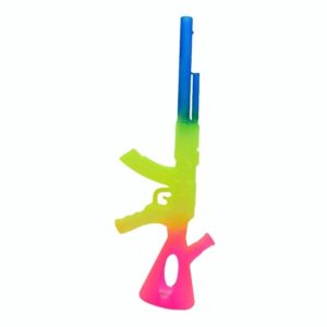 20” AK47 RAINBOW FROSTED BEAKER WATER PIPE 20'' AK47 RAINBOW FROSTED BEAKER WATER PIPE