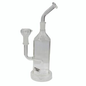 11'' CLEAR FANCY GLASS TUBE