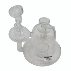 7” CIRCLE HOLE INLINE RECYCLER WATER PIPE 7'' CIRCLE HOLE INLINE RECYCLER WATER PIPE