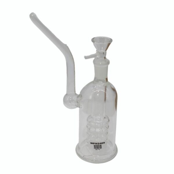 8'' GLASS ASHCATCHER BONG