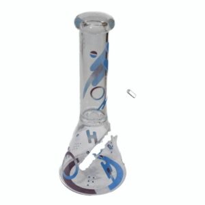 10” FANCY PRINTED BEAKER WATER PIPE 10'' FANCY PRINTED BEAKER WATER PIPE