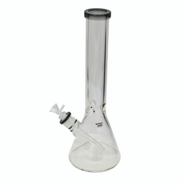 15'' CLEAR THICK BEAKER WATER PIPE