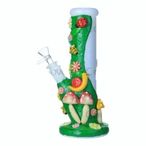 10” FANCY ART GLASS WATER PIPE 10'' FANCY ART GLASS WATER PIPE