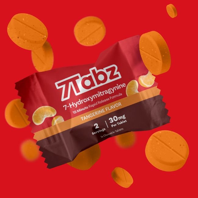 7TABZ HYDROXY PURE KRATOM LEAF EXTRACT 30MG PER TABLET 1CT/40PK