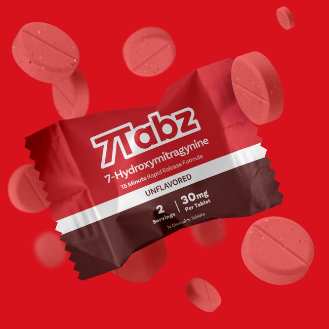 7TABZ HYDROXY PURE KRATOM LEAF EXTRACT 30MG PER TABLET 1CT/40PK