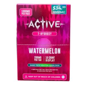ACTIVE200MG5CT_01 ACTIVE 7-HYDROXY + NANO TECH 200MG PER TABLET 5CT/10PK (PRE PRICED $34.99)