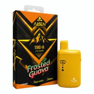 ALIEN THC-A LIVE ROSIN 3GM DISPO 5CT/ BOX