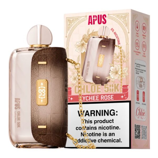 APUS CHLOE 5% DISPOSABLE (100ML) 50K PUFFS 5CT/ BOX
