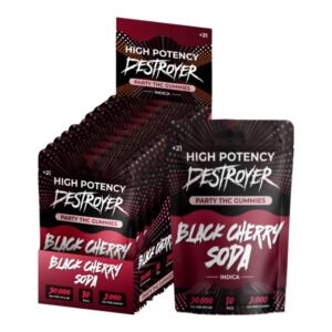 DESTROYER PARTY PACK THC 30,000MG GUMMIES 10CT/ BOX