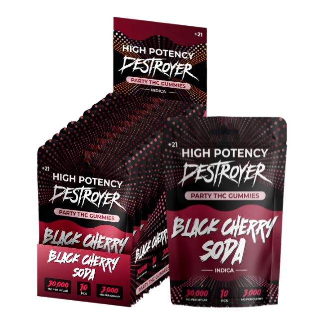 DESTROYER PARTY PACK THC 30,000MG GUMMIES 10CT/ BOX