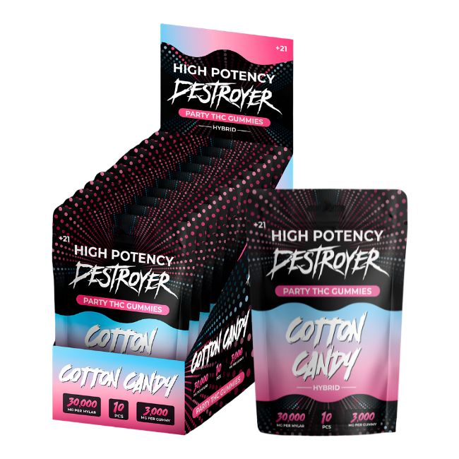 DESTROYER PARTY PACK THC 30,000MG GUMMIES 10CT/ BOX