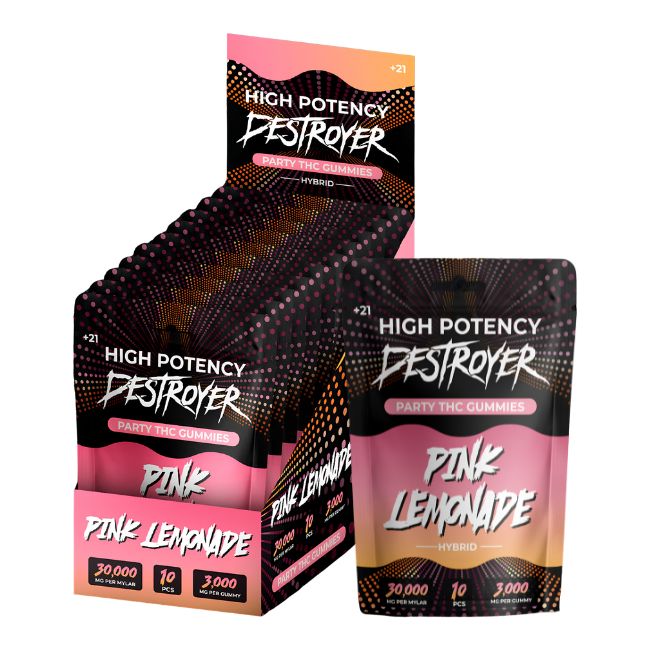 DESTROYER PARTY PACK THC 30,000MG GUMMIES 10CT/ BOX