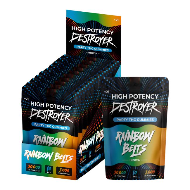 DESTROYER PARTY PACK THC 30,000MG GUMMIES 10CT/ BOX