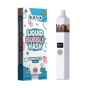 DOZO LIQUID BUBBLE HASH D9 + THCP 3.5GM DISPO 5CT/ BOX
