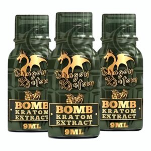 DRAGON KRATOM EXTRACT BOMB SHOT 280MG (10ML) SHOT 20CT/ DISPLAY