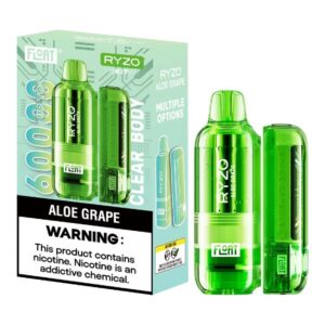 FLOAT RYZO 5% CLEAR BODY DISPOSABLE KIT (100ML) 60K PUFFS 5CT/ BOX