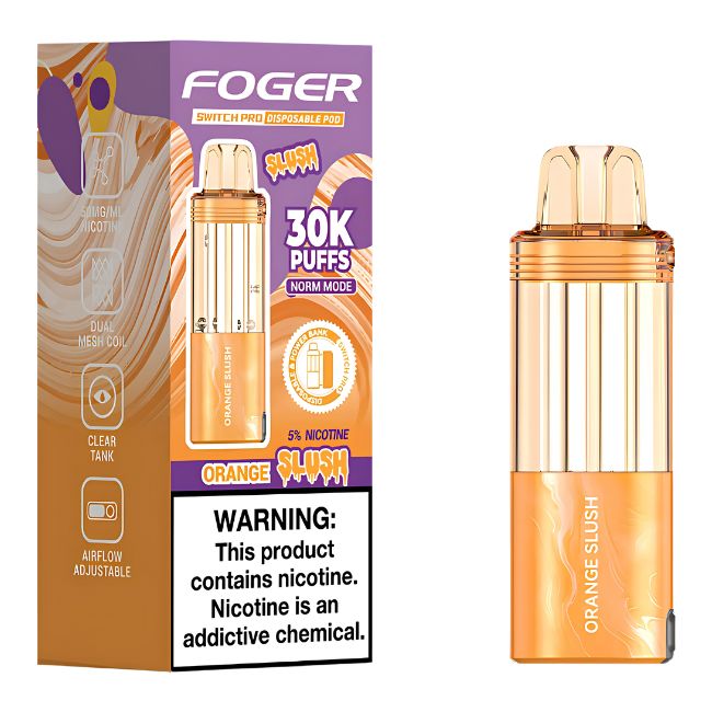 FOGER SWITCH PRO 5% DISPOSABLE POD (95ML) 30K PUFFS 5CT/ BOX