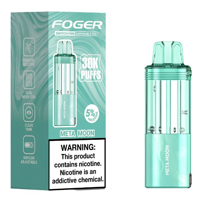 FOGER SWITCH PRO 5% DISPOSABLE POD (95ML) 30K PUFFS 5CT/ BOX