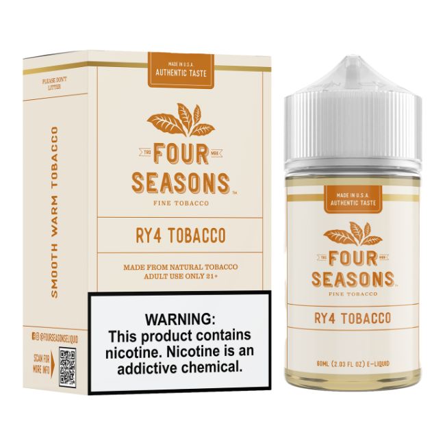 FOUR SEASONS E-LIQUID JUICE 60ML BOTTLE
