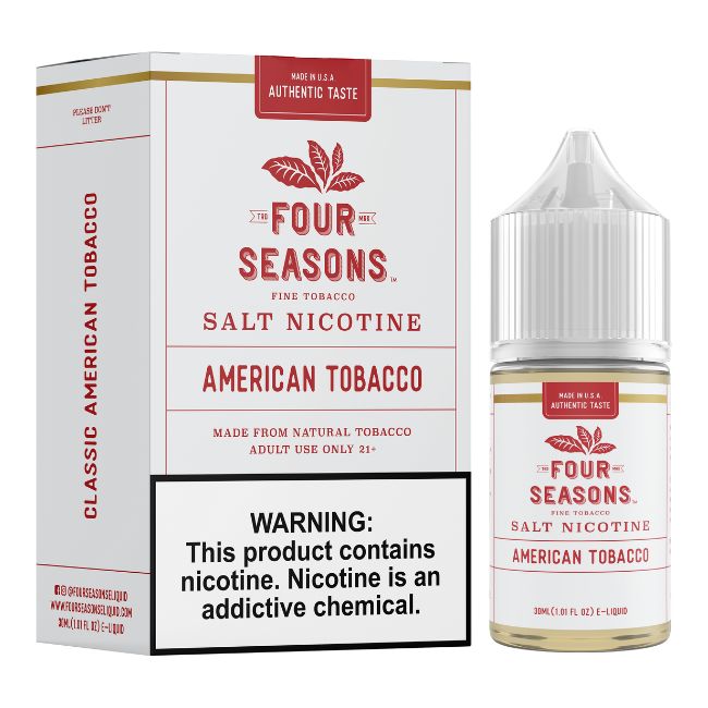 FOUR SEASONS SALT E-LIQUID JUICE 30ML BOTTLE