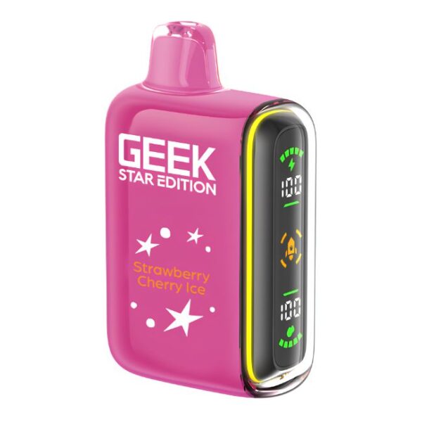 GEEK STAR EDITION 5% DISPOSABLE (90ML)15K PULSE MODE - REG MODE 25K PUFFS 5CT/ BOX
