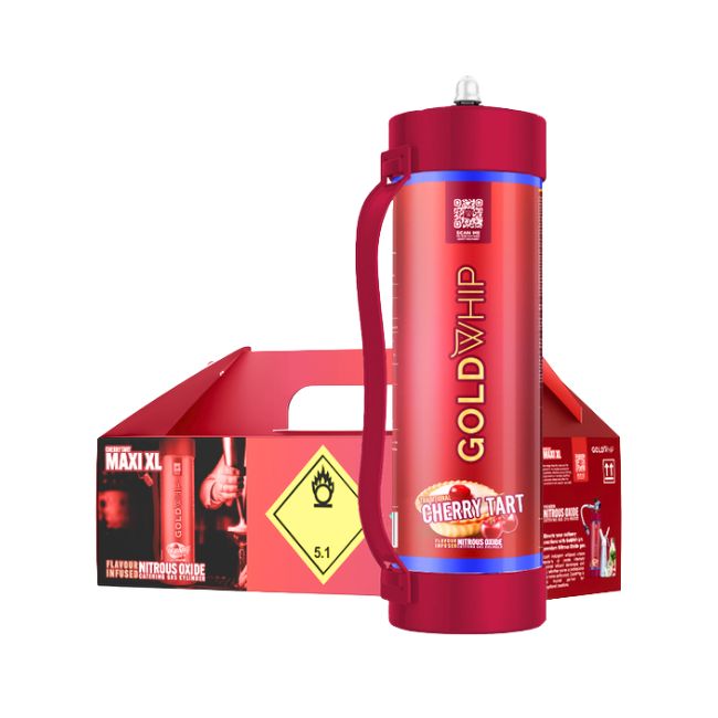 GOLD WHIP MAXI XL N2O 3KG / 4.42L TANK CHARGERS 1CT/ BOX