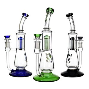10.5” PHOENIXSTAR GLASS HONEYCOMB PERC WATER PIPE 10.5'' PHOENIXSTAR GLASS HONEYCOMB PERC WATER PIPE