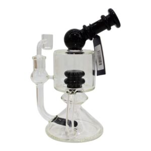 HF411 PHOENIXSTAR GLASS 10''WITH DOUBLE SHOWER HEAD WATER PIPE