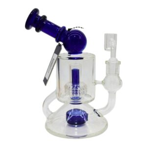HF412 PHOENIXSTAR GALSS 8'' DOUBLE SHOWER HEAD WATER PIPE