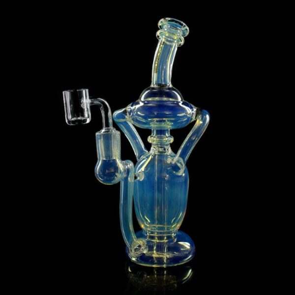 9.5'' PHOENIXSTAR GLASS FANCY RECYCLER WATER PIPE
