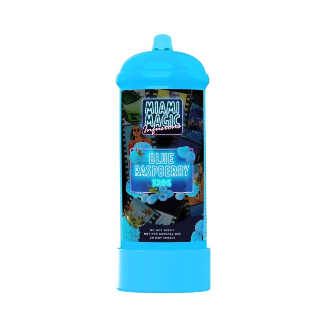 MIAMI MAGIC BY INFUSION N2O NEW 320G (0.52L) CYLINDER CHARGER 6CT/ BOX