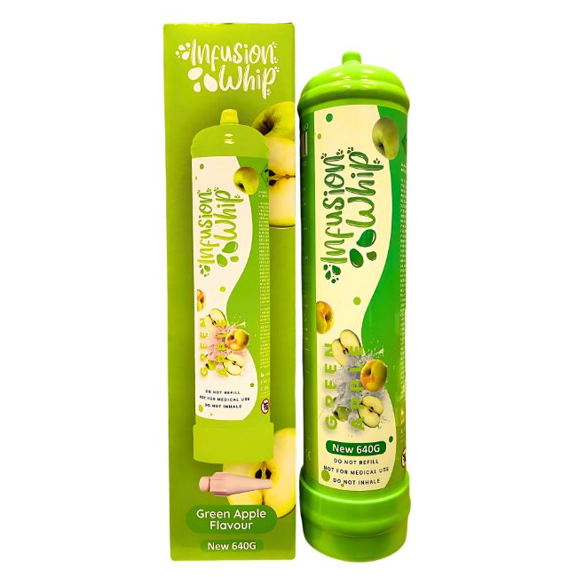 INFUSION WHIP 640GM (0.95LITR) CYCLINDERS CHARGER 6CT/ BOX