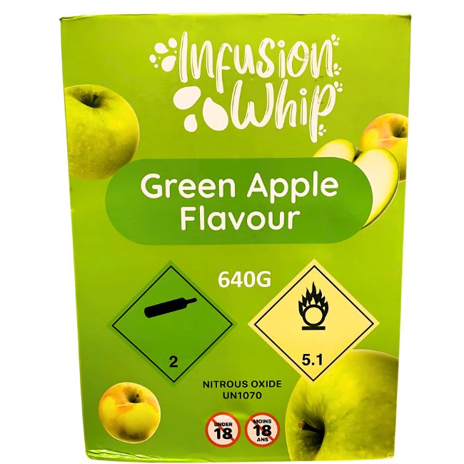 INFUSION WHIP 640GM (0.95LITR) CYCLINDERS CHARGER 6CT/ BOX
