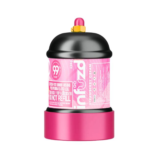 INFUZD 235G 0.35L MINI CYLINDER FLAVORED N2O CHARGERS 12CT/ BOX