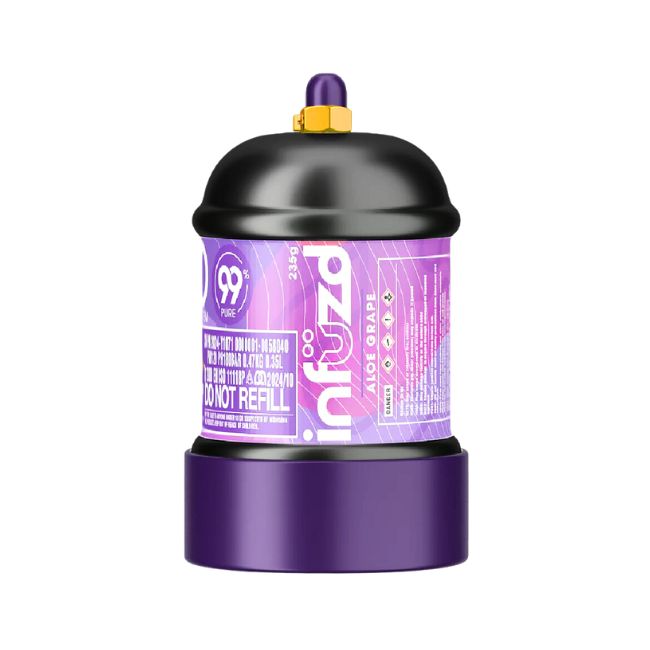 INFUZD 235G 0.35L MINI CYLINDER FLAVORED N2O CHARGERS 12CT/ BOX