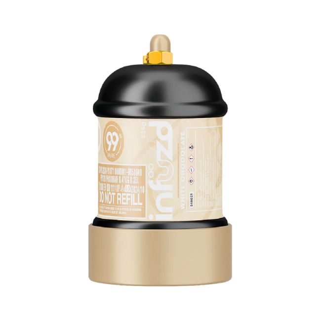 INFUZD 235G 0.35L MINI CYLINDER FLAVORED N2O CHARGERS 12CT/ BOX