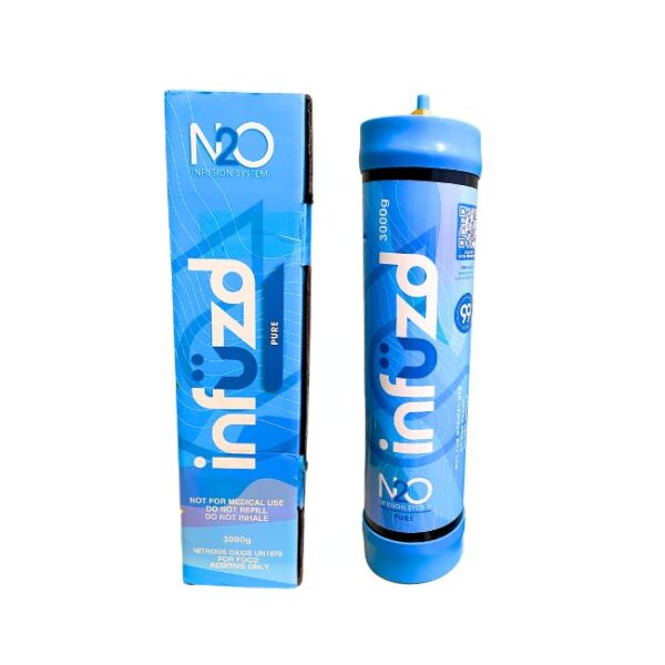 INFUZD 3000G 4.5L CYLINDER FLAVORED N2O CHARGERS 1CT/ BOX