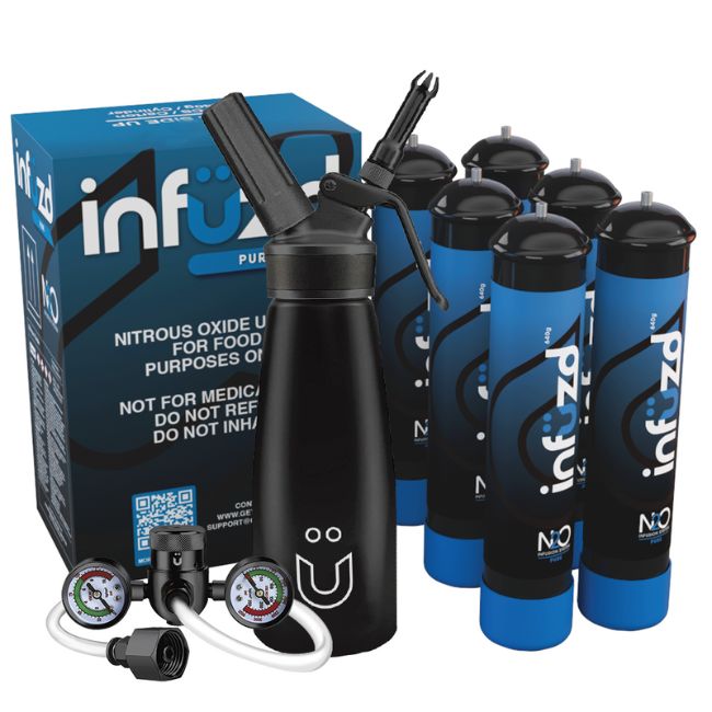 INFUZD 640G CYLINDER FLAVORED CHARGERS 6CT/ BOX